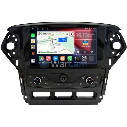 Ford Mondeo IV 2010-2015 (с климат-контролем) Canbox H-Line 3792-9-5428 на Android 10 (4G-SIM, 4/64, DSP, QLed)