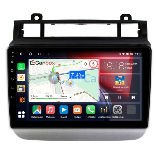 Volkswagen Touareg 2010-2018 Canbox H-Line 3792-9476 на Android 10 (4G-SIM, 4/64, DSP, QLed)