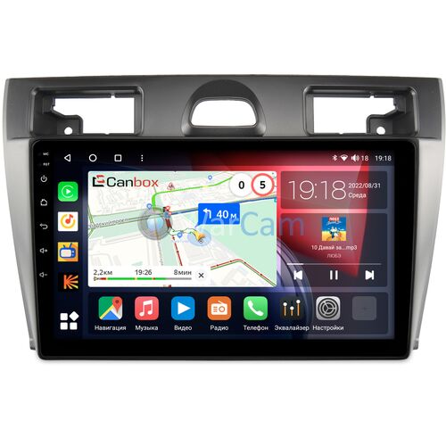Ford Fiesta (Mk5) (2002-2008) Canbox H-Line 3792-9-1264 на Android 10 (4G-SIM, 4/64, DSP, QLed)