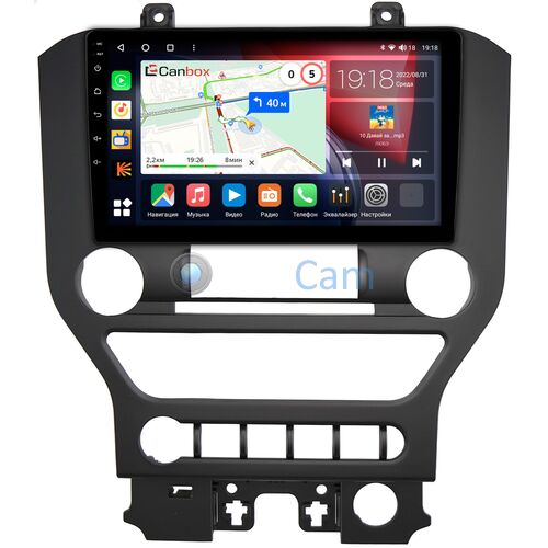 Ford Mustang VI 2014-2022 Canbox H-Line 3792-9-662 на Android 10 (4G-SIM, 4/64, DSP, QLed)