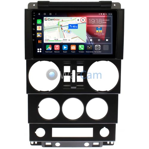 Jeep Wrangler 3 (JK) (2007-2010) (4 двери) Canbox H-Line 3792-9-023 на Android 10 (4G-SIM, 4/64, DSP, QLed)