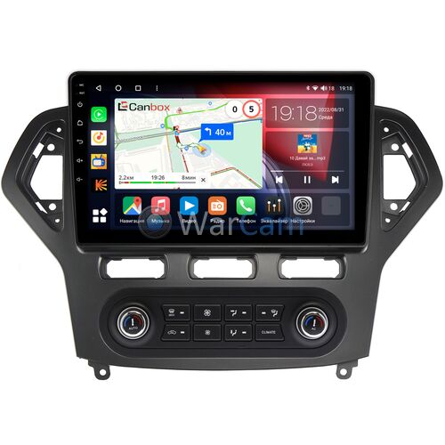 Ford Mondeo IV 2007-2010 Canbox H-Line 3799-10-1380 на Android 10 (4G-SIM, 4/64, DSP, QLed)