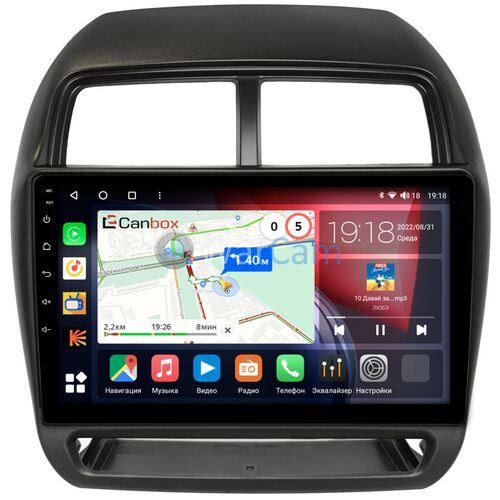 Mitsubishi ASX (2016-2023) Canbox H-Line 4165-10-1530 на Android 10 (4G-SIM, 3/32, DSP, QLed)