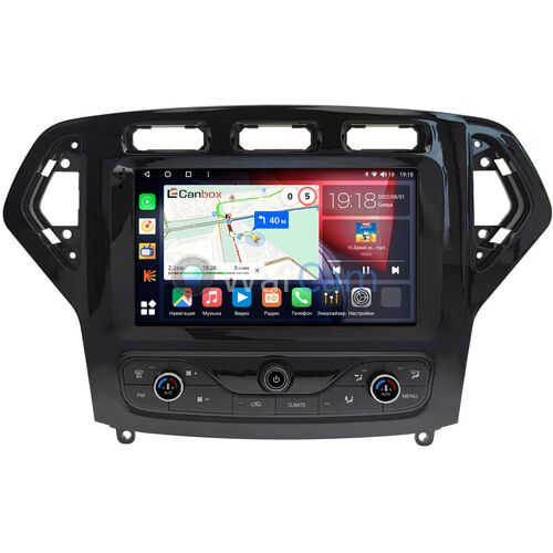 Ford Mondeo IV 2007-2010 (с климат-контролем) Canbox H-Line 4166-9-5427 на Android 10 (4G-SIM, 3/32, DSP, QLed)