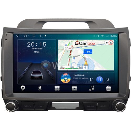 Kia Sportage III 2010-2016 Canbox L-Line 4167-9-2772 на Android 10 (4G-SIM, 3/32, TS18, DSP, QLed)