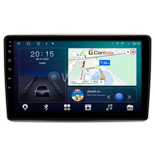 Citroen Jumper II 2006-2022 Canbox L-Line 4167-9-1432 на Android 10 (4G-SIM, 3/32, TS18, DSP, QLed)