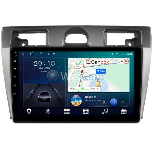 Ford Fiesta (Mk5) (2002-2008) Canbox L-Line 4167-9-1264 на Android 10 (4G-SIM, 3/32, TS18, DSP, QLed)