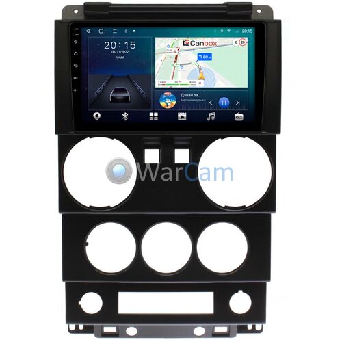 Jeep Wrangler 3 (JK) (2007-2010) (2 двери) Canbox L-Line 4167-9-0232 на Android 10 (4G-SIM, 3/32, TS18, DSP, QLed)
