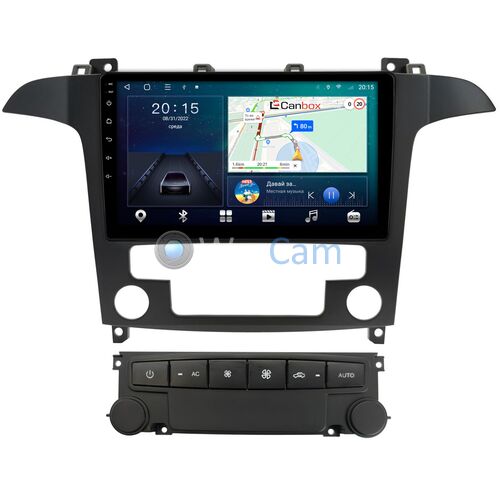 Ford S-MAX 2006-2015 (для авто с NAVI) Canbox L-Line 4167-9-5493 на Android 10 (4G-SIM, 3/32, TS18, DSP, QLed)