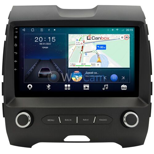 Ford Edge 2 (2015-2022) Canbox L-Line 4167-9-3685 на Android 10 (4G-SIM, 3/32, TS18, DSP, QLed)