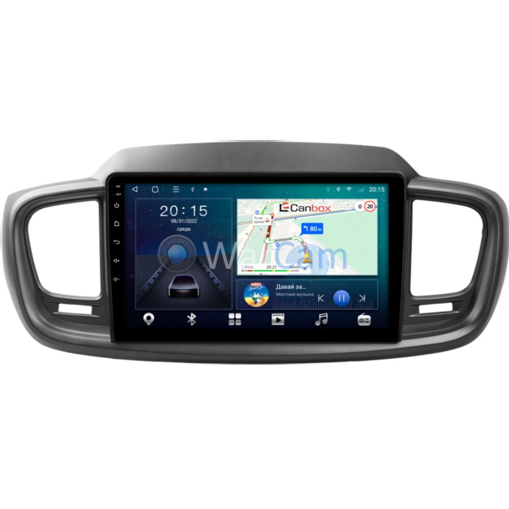 Штатная магнитола Canbox L-Line 4170-10-1125 для Kia Sorento III Prime  2015-2020 на Android 10 (4G-SIM, 2/32, TS18, DSP, IPS) Купить