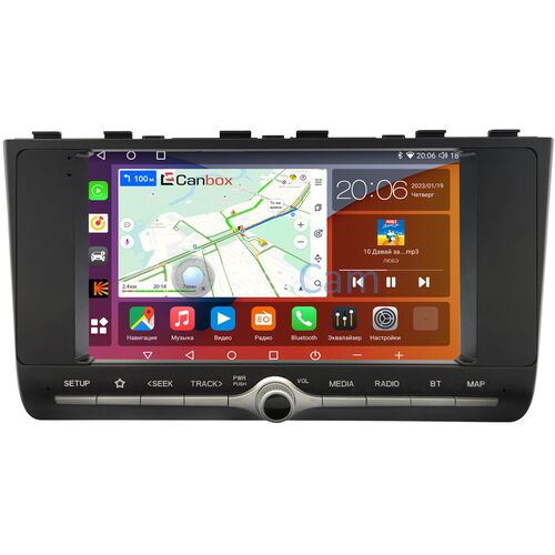 Hyundai Creta 2 2021+ Canbox H-Line 4180-9-2420 на Android 10 (4G-SIM, 3/32, DSP, QLed, 2K)