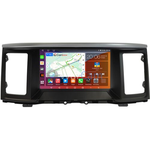 Nissan Pathfinder IV 2014-2017 Canbox H-Line 4180-9-4089 на Android 10 (4G-SIM, 3/32, DSP, QLed, 2K)