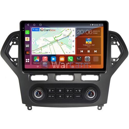 Ford Mondeo IV 2007-2010 Canbox H-Line 4181-10-1380 на Android 10 (4G-SIM, 3/32, DSP, QLed, 2K)