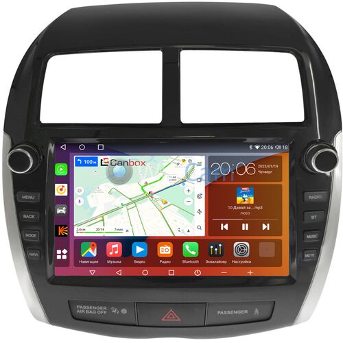 Citroen C4 AirCross (2012-2017) Canbox H-Line 4182-9-3752 на Android 10 (4G-SIM, 4/64, DSP, QLed, 2K)