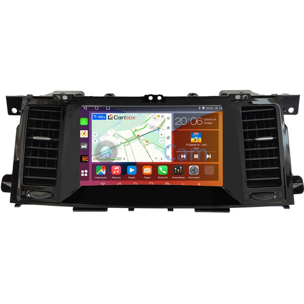 Штатная магнитола Nissan Patrol VI (Y62) 2010-2022 Canbox H-Line  4182-9-4090 на Android 10 (4G-SIM, 4/64, DSP, QLed, 2K) Купить