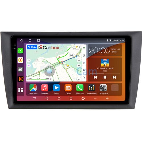Volkswagen Golf 6 (2008-2012) Canbox H-Line 4182-9-2100 на Android 10 (4G-SIM, 4/64, DSP, QLed, 2K)