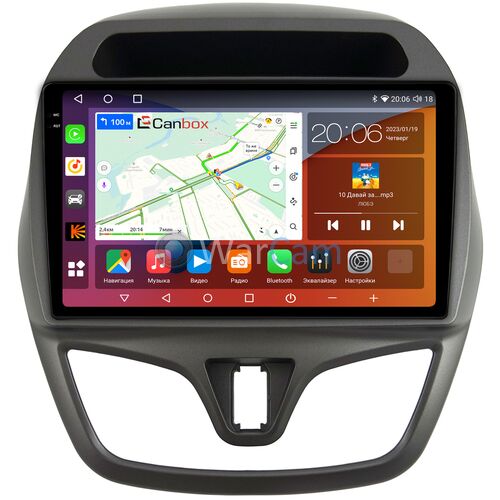 Chevrolet Spark IV 2015-2018 Canbox H-Line 4186-9-1235 на Android 10 (4G-SIM, 8/256, DSP, QLed, 2K)