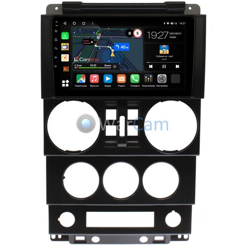 Jeep Wrangler 3 (JK) (2007-2010) (4 двери) Canbox M-Line 4542-9-023 на Android 10 (4G-SIM, 4/64, DSP, QLed)