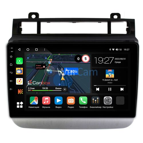 Volkswagen Touareg 2010-2018 Canbox M-Line 4542-9476 на Android 10 (4G-SIM, 4/64, DSP, QLed)