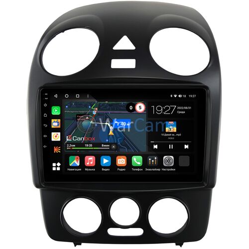 Volkswagen Beetle (1997-2010) Canbox M-Line 4542-9-4604 на Android 10 (4G-SIM, 4/64, DSP, QLed)