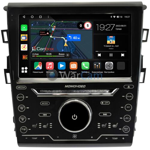 Ford Mondeo V 2014-2022, Fusion II (North America) 2012-2016 (Тип 2) авто с камерой Canbox M-Line 4542-9-4088 на Android 10 (4G-SIM, 4/64, DSP, QLed)