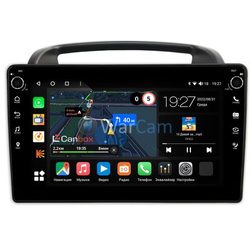 Kia Carnival 2 (2006-2014) Canbox M-Line 7801-9-1004 на Android 10 (4G-SIM, 2/32, DSP, IPS) С крутилками