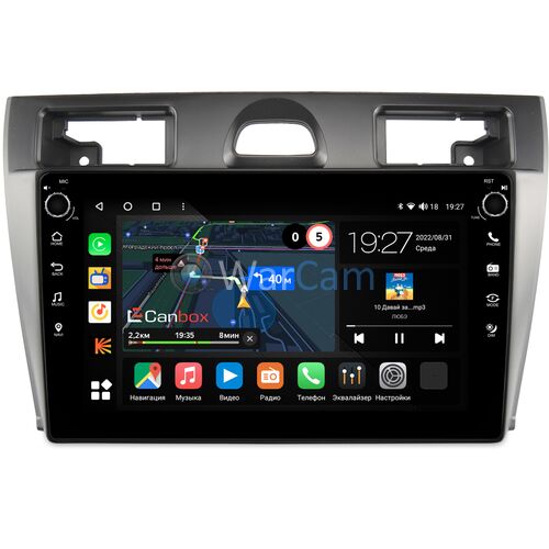 Ford Fiesta (Mk5) (2002-2008) Canbox M-Line 7801-9-1264 на Android 10 (4G-SIM, 2/32, DSP, IPS) С крутилками