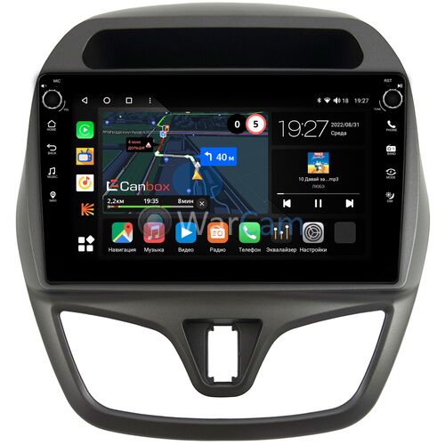 Chevrolet Spark IV 2015-2018 Canbox M-Line 7801-9-1235 на Android 10 (4G-SIM, 2/32, DSP, IPS) С крутилками