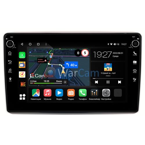 Citroen Jumper II 2006-2022 Canbox M-Line 7801-9-1432 на Android 10 (4G-SIM, 2/32, DSP, IPS) С крутилками