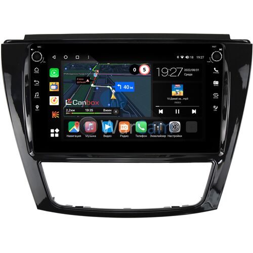 JAC S5 2013-2021 (глянец) Canbox M-Line 7801-9-1149 на Android 10 (4G-SIM, 2/32, DSP, IPS) С крутилками