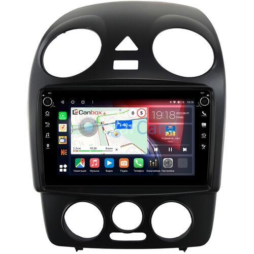 Volkswagen Beetle (1997-2010) Canbox H-Line 7802-9-4604 Android 10 (4G-SIM, 3/32, DSP, IPS) С крутилками