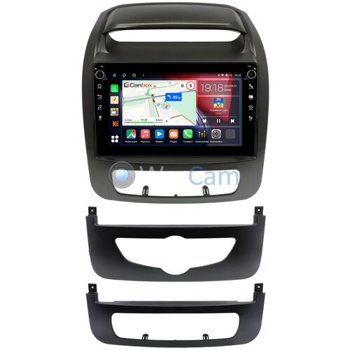 Kia Sorento II 2012-2020 Canbox H-Line 7802-9-1404 на Android 10 (4G-SIM, 3/32, DSP, IPS) С крутилками