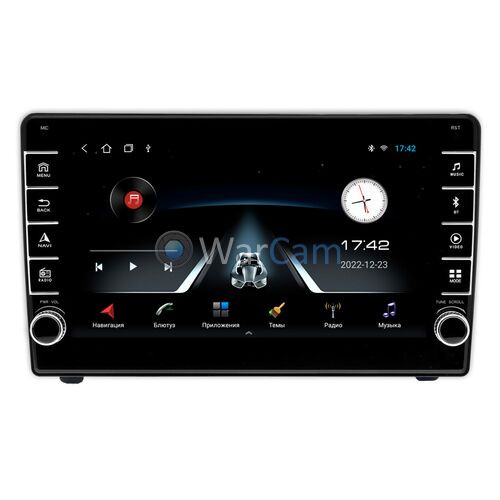 Peugeot 407 (2004-2010) (черная) OEM BRK9-6720 1/16 на Android 10