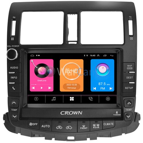 Toyota Crown (S200) (2008-2012) (Для авто c монитором и 1 CD) OEM GT9-5379 2/16 Android 10