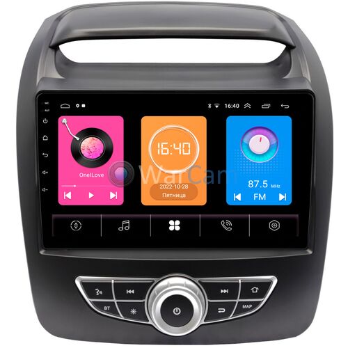Kia Sorento II 2012-2020 (для авто с Navi с кнопками) OEM GT9-1319 2/16 Android 10