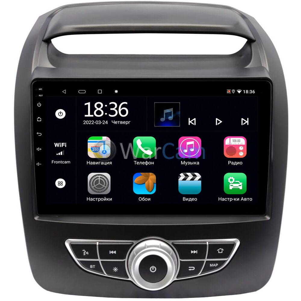 Штатная магнитола Kia Sorento II 2012-2020 (для авто с Navi с кнопками) OEM  MT9-1319 2/32 Android 10 CarPlay Купить