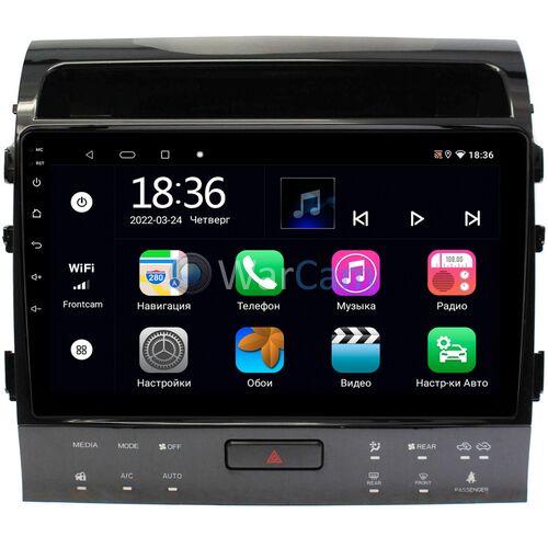Toyota LC 200 2010-2012 для авто с NAVI (Тип3) OEM MX10-1203 4/64 на Android 10 CarPlay