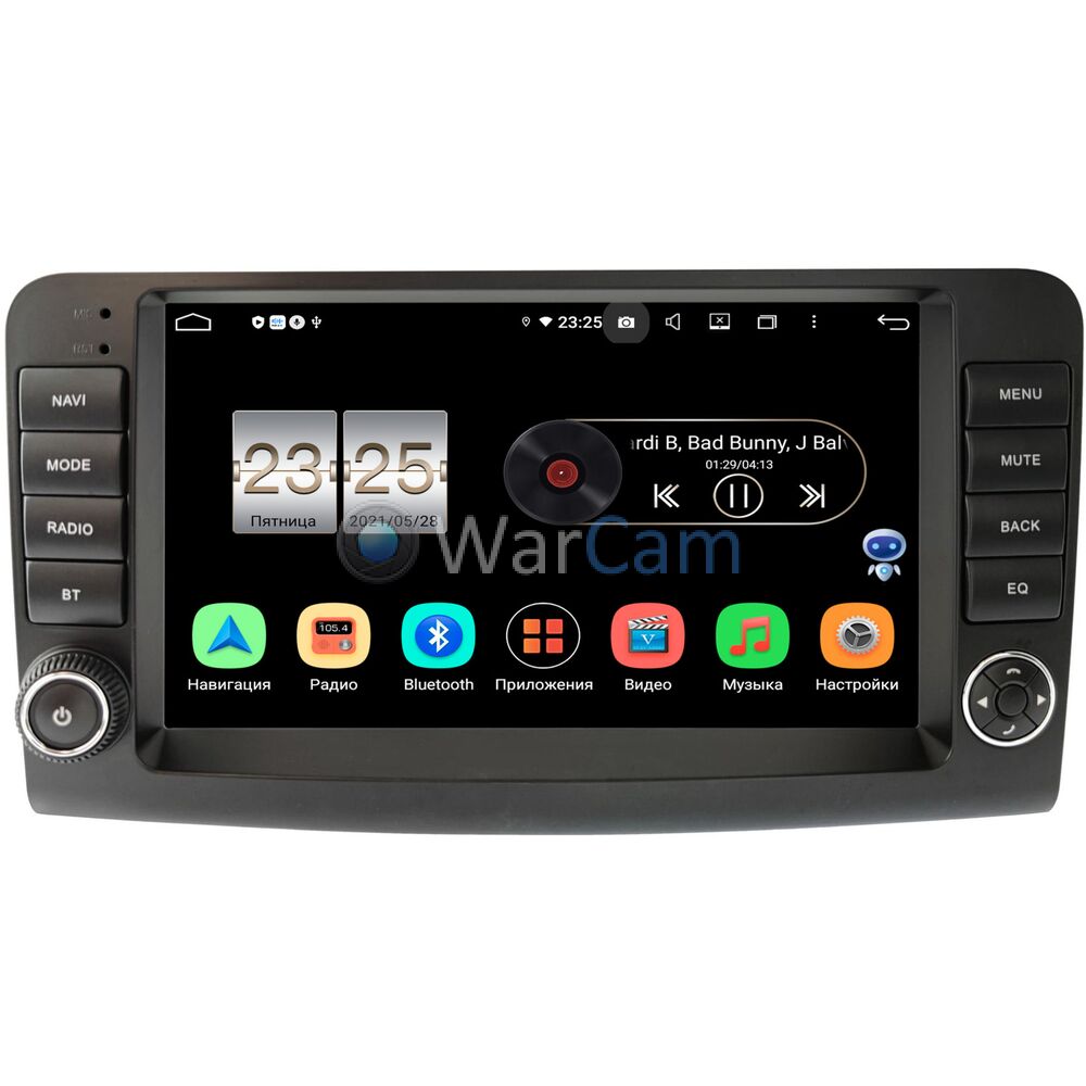 Штатная магнитола OEM PX609-4638 для Mercedes GL-klasse (X164), ML-klasse  (W164) (2005-2011) на Android 10 (4/64, DSP, IPS) Купить