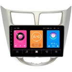 Hyundai Solaris, Accent IV 2010-2017 (серебро) OEM RS9-9270 на Android 10