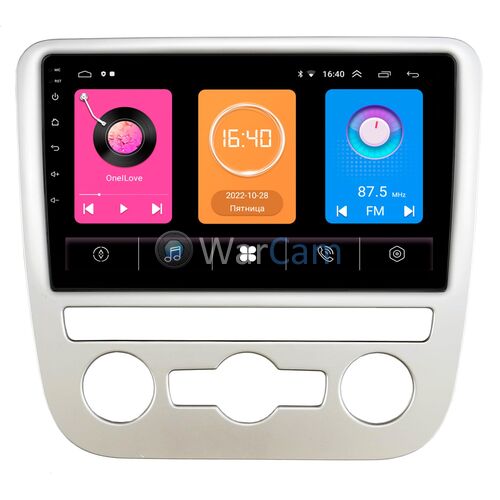Volkswagen Scirocco 2009-2015 (для авто с автоматическим климатом) OEM RS9-1244 на Android 10