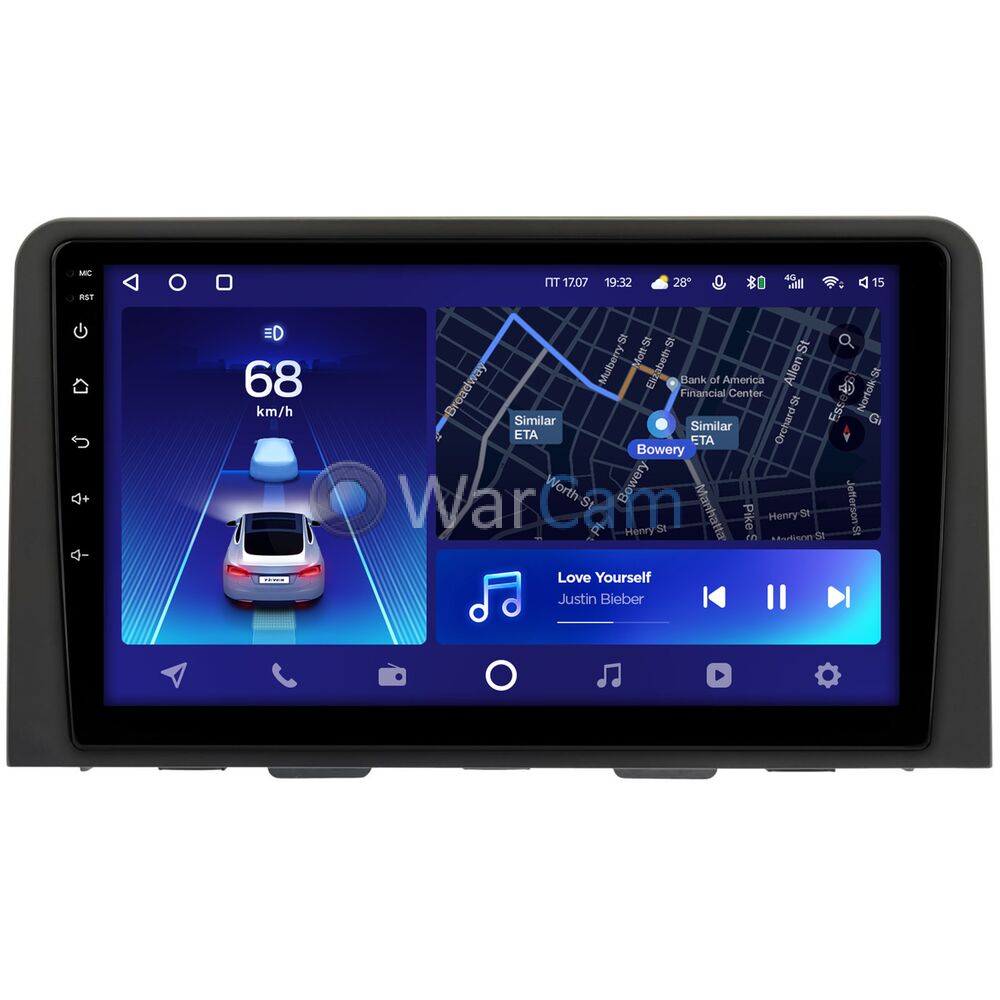 Штатное головное устройство Teyes CC2 PLUS 10 дюймов 3/32 RM-10-2563 для Hyundai Staria (2021-2022) на Android 10 (4G-SIM, DSP, QLed)