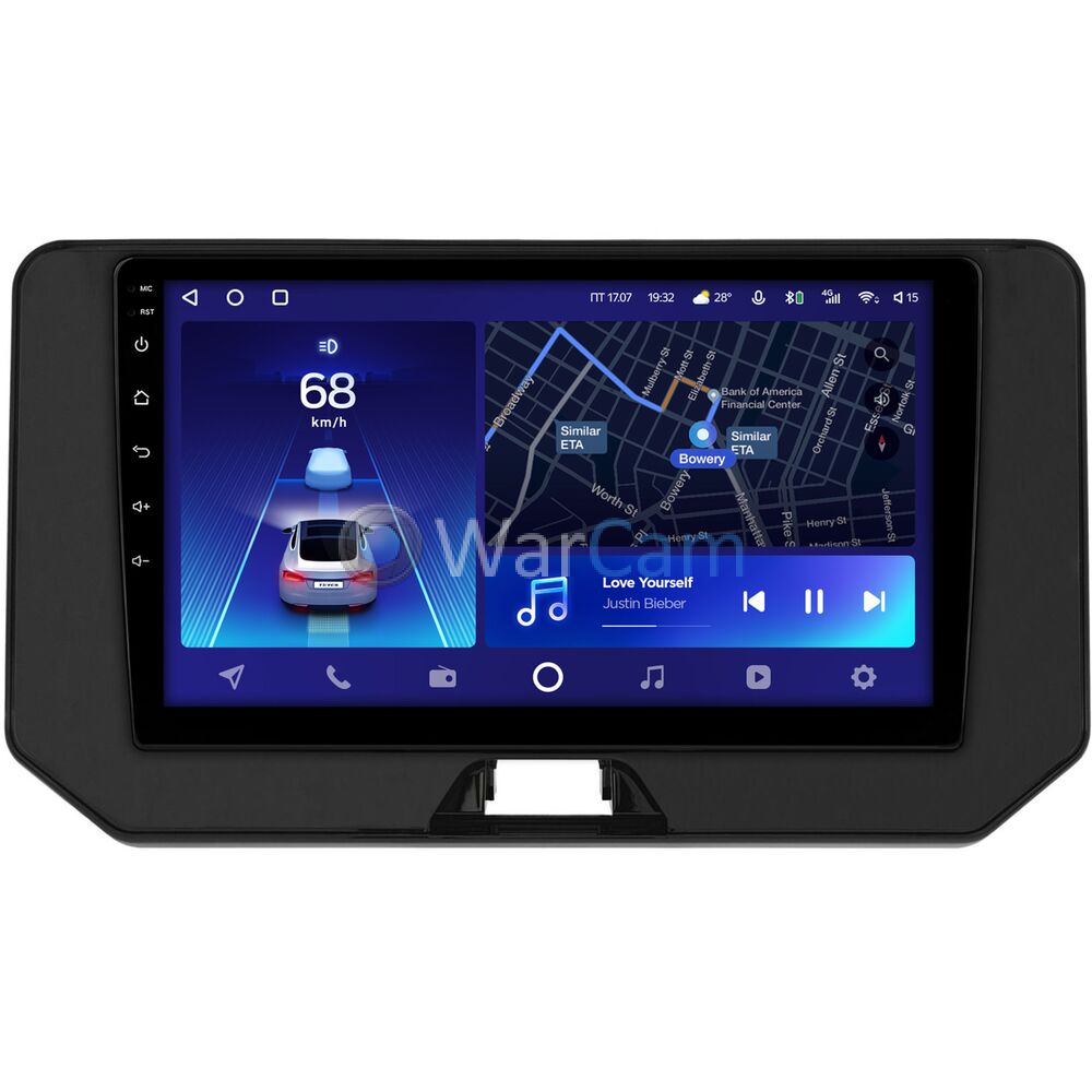 Штатное головное устройство Teyes CC2 PLUS 10 дюймов 3/32 RM-10-2379 для Toyota Harrier 4 (XU80) (2020-2022) на Android 10 (4G-SIM, DSP, QLed)