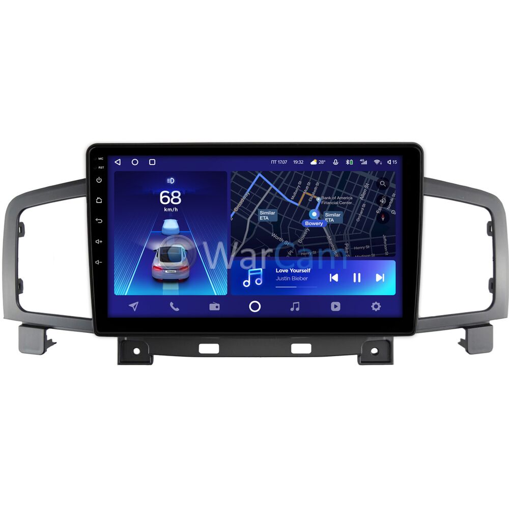 Штатное головное устройство Nissan Quest 4 (2010-2018) Teyes CC2 PLUS 10 дюймов 4/64 RM-10-2522 на Android 10 (4G-SIM, DSP, QLed)