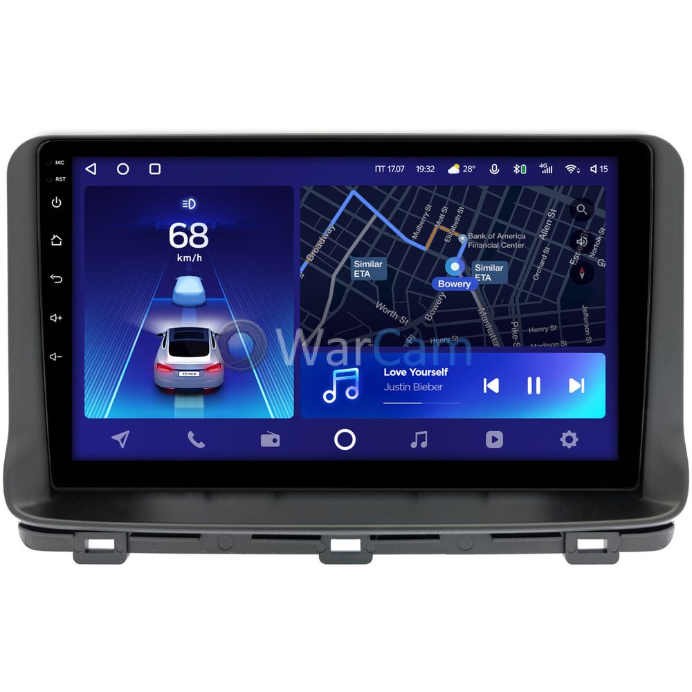 Штатное головное устройство Kia Ceed 3 (2018-2022) Teyes CC2 PLUS 10 дюймов 4/64 RM-10-193 на Android 10 (4G-SIM, DSP, QLed)