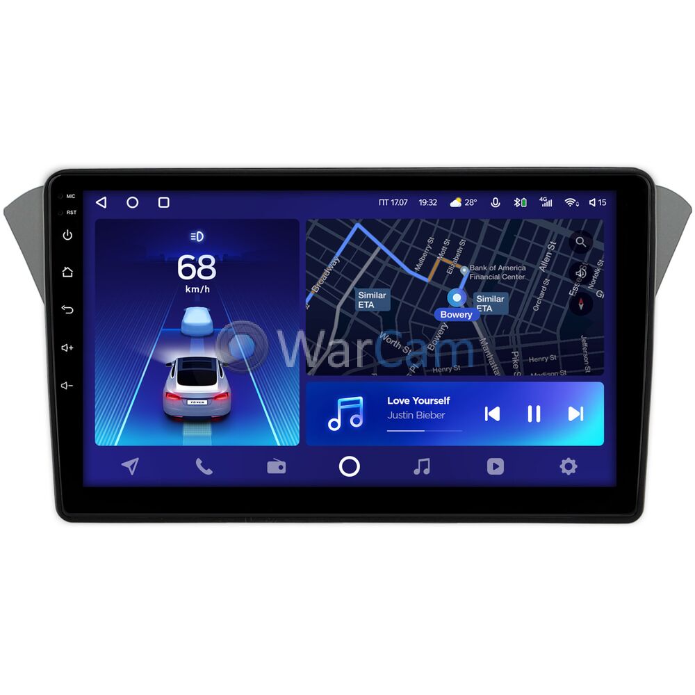 Штатное головное устройство Hyundai Genesis Coupe (2012-2016) Teyes CC2 PLUS 9 дюймов 3/32 RM-9-1191 на Android 10 (4G-SIM, DSP, QLed)