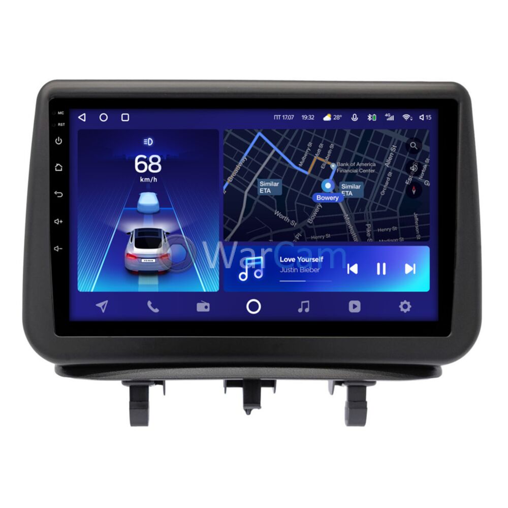 Штатное головное устройство Teyes CC2 PLUS 9 дюймов 3/32 RM-9-1455 для Opel Meriva B (2010-2018) на Android 10 (4G-SIM, DSP, QLed)