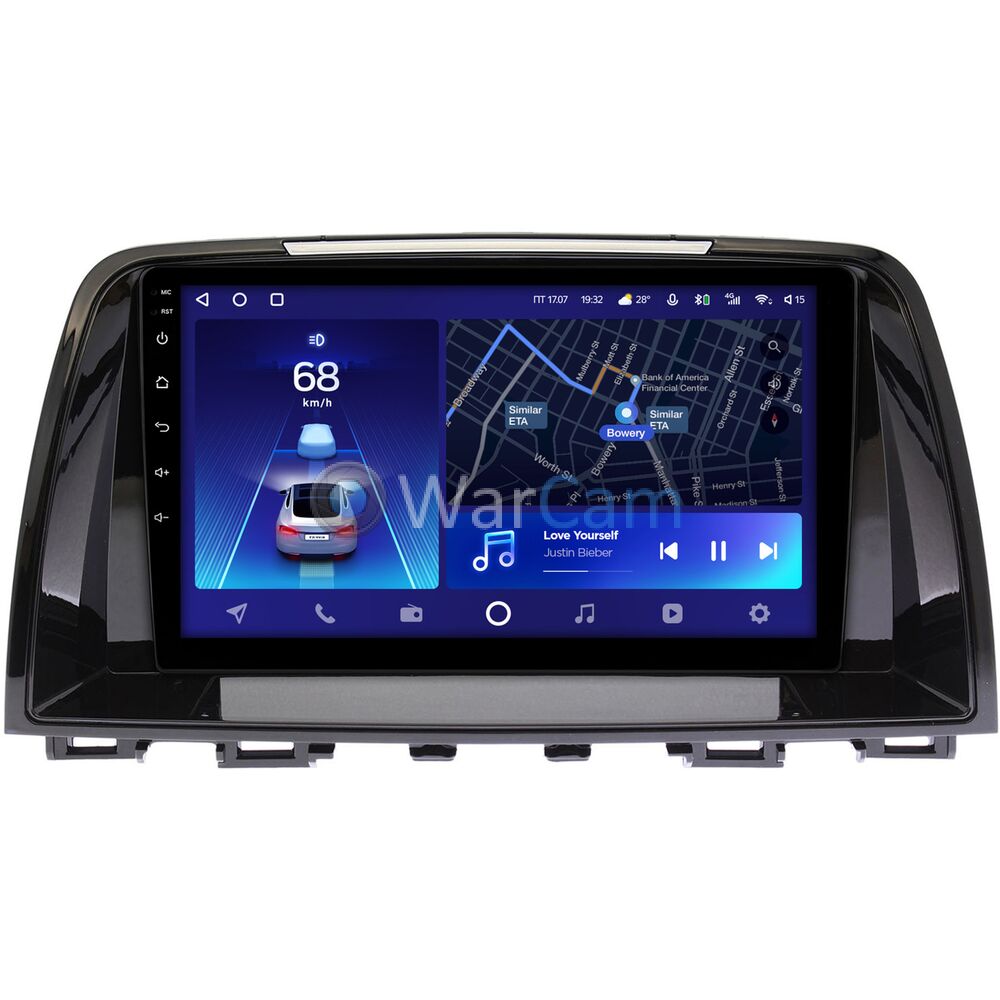 Штатное головное устройство Mazda 6 (GJ) (2012-2015) Teyes CC2 PLUS 9 дюймов 3/32 RM-9-435 на Android 10 (4G-SIM, DSP, QLed)