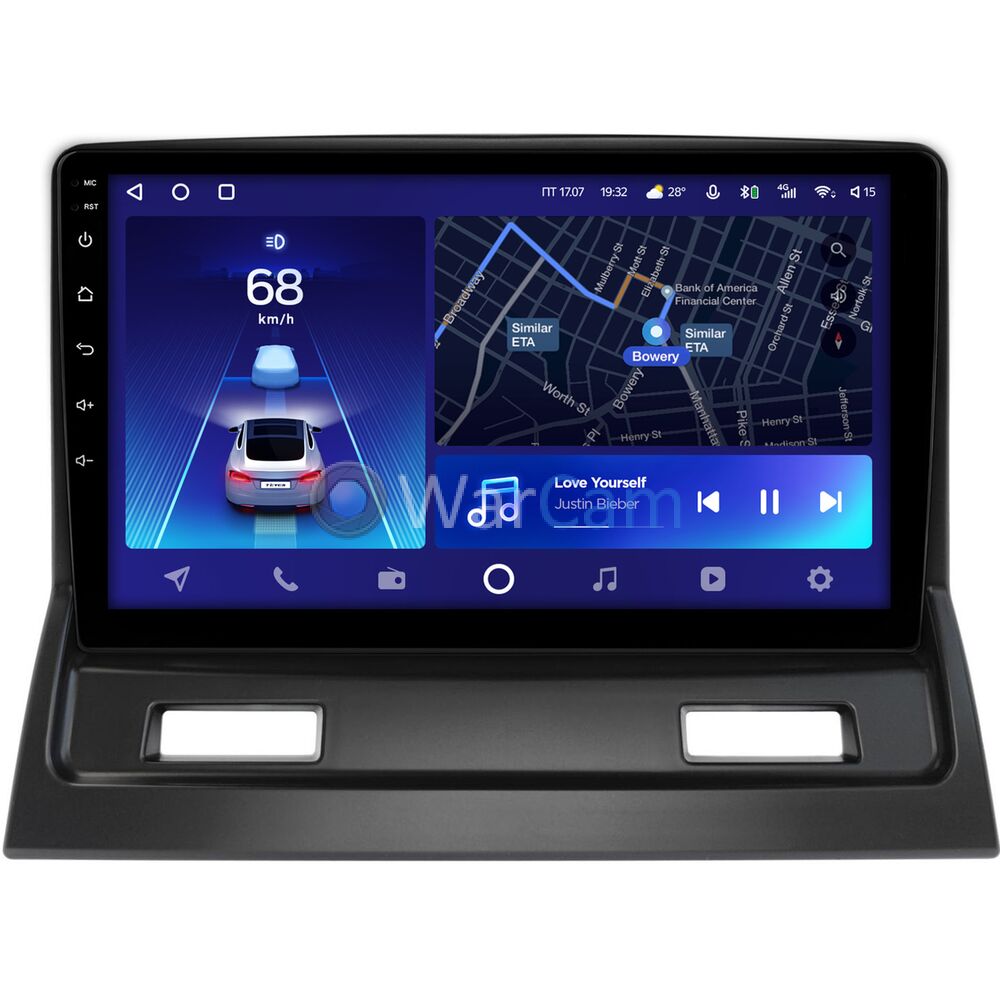 Штатное головное устройство Mitsubishi Galant 9 (2003-2012) Teyes CC2 PLUS 9 дюймов 3/32 RM-9-118 на Android 10 (4G-SIM, DSP, QLed)