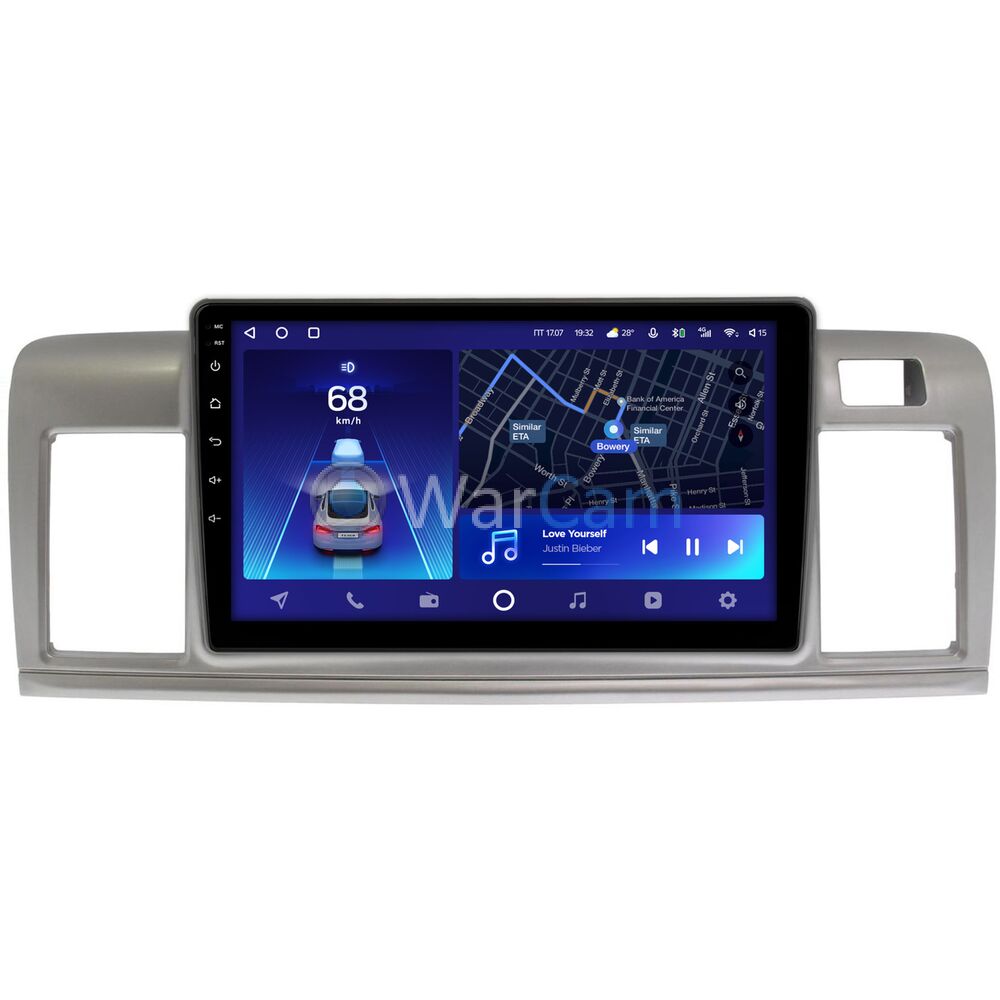 Штатное головное устройство Teyes CC2 PLUS 9 дюймов 3/32 RM-9-1333 для Toyota Raum II 2003-2011 на Android 10 (4G-SIM, DSP, QLed)